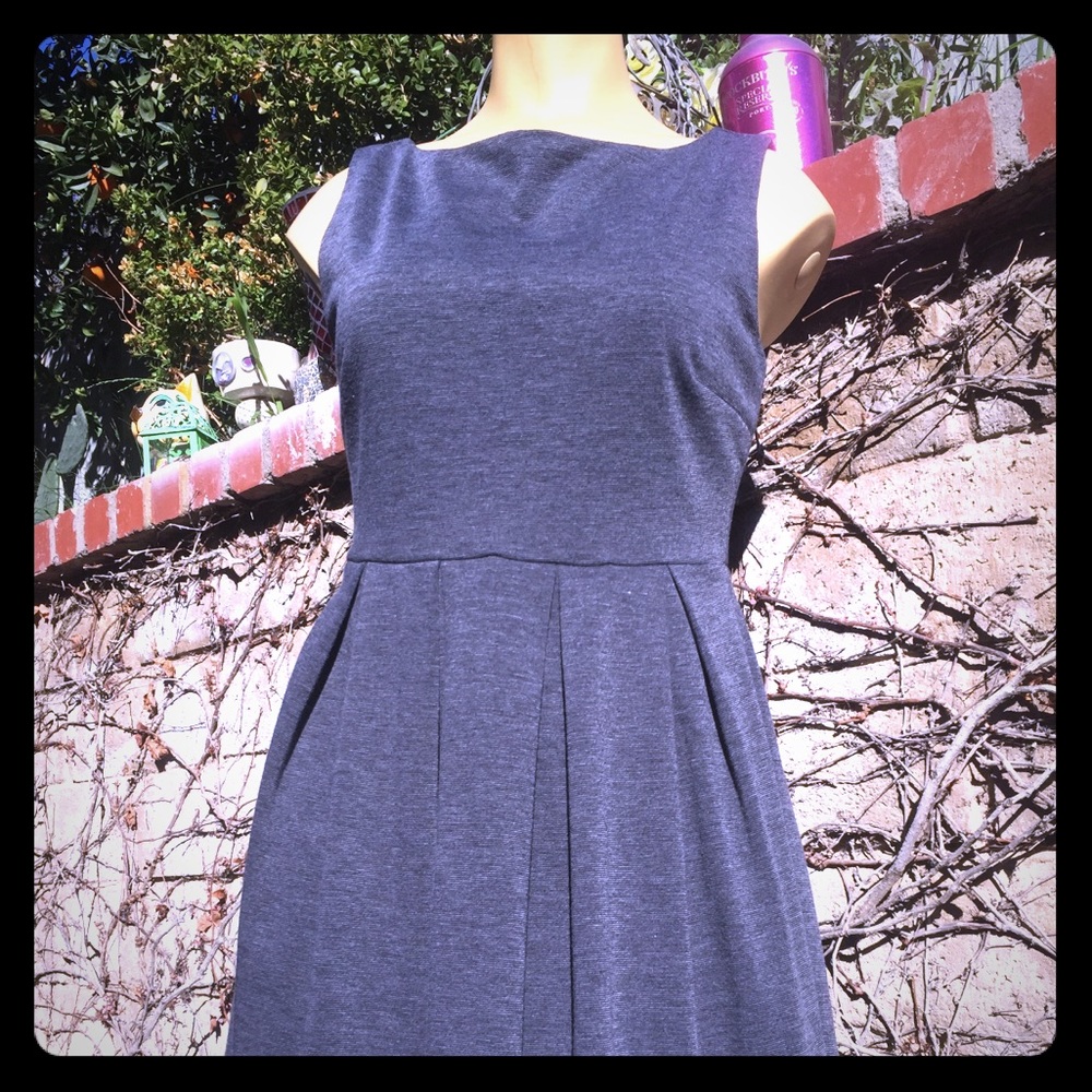 Monteau Los Angeles gray size medium office dress